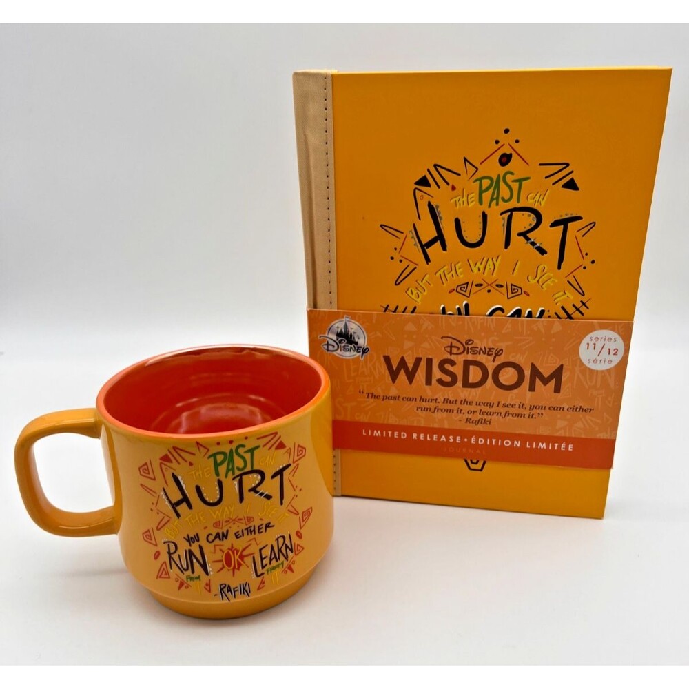 Disney Wisdom The Lion King Journal & Coffee Mug Set Rafiki Quote